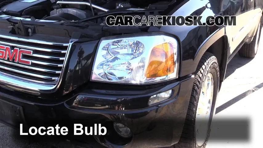 2009 GMC Envoy SLE 4.2L 6 Cyl. Lights Headlight (replace bulb)